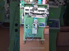 Impresora de pantalla curva Impresión de logotipo para taza de plástico