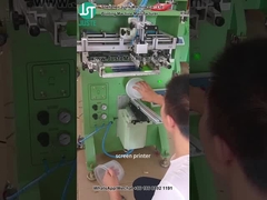 Impresora de pantalla curva Impresión de logotipo para tazón desechable