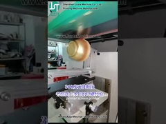 Impresora de pantalla curva Impresión de logotipo para cuenco de metal