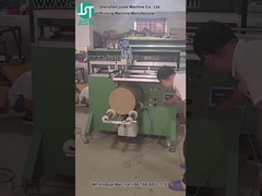 Impresora de pantalla curva Impresión de logotipo para cubos de plástico (1)