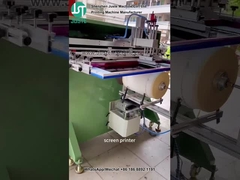 Impresora de pantalla curva para imprimir el logotipo de un cubo de plástico (6)