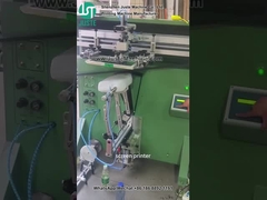 Impresora de pantalla curva que imprime forma de elipse para botellas de plástico (3)