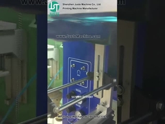 Impresora de pantalla curva que imprime forma de elipse para botellas de plástico (4)