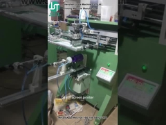 Impresora de pantalla curva Impresión de forma de cilindro para botella de cerámica