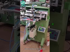 Impresora de pantalla curva Impresión de forma de cilindro para cuenco de vidrio