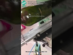 Impresora de pantalla curva Impresión de forma de cilindro para botella de vino de vidrio