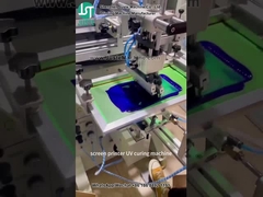 Impresora de pantalla curva para imprimir la forma del cilindro para botellas de plástico (6)