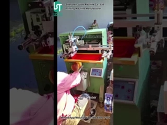 Impresora de pantalla curva que imprime forma de cilindro para cáscara de plástico (3)