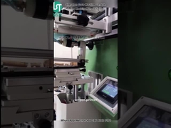 Impresora de pantalla curva que imprime la forma del cilindro para cáscara de plástico (4)