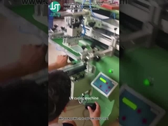 Impresora de pantalla curva que imprime la forma de cilindro para cáscara de plástico (5)