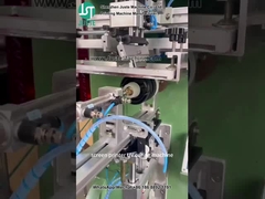 Impresora de pantalla curva para imprimir la forma del cilindro para cáscara de plástico (6)