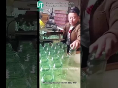 Impresora de pantalla curva Impresión de logotipo para taza de botella de vidrio